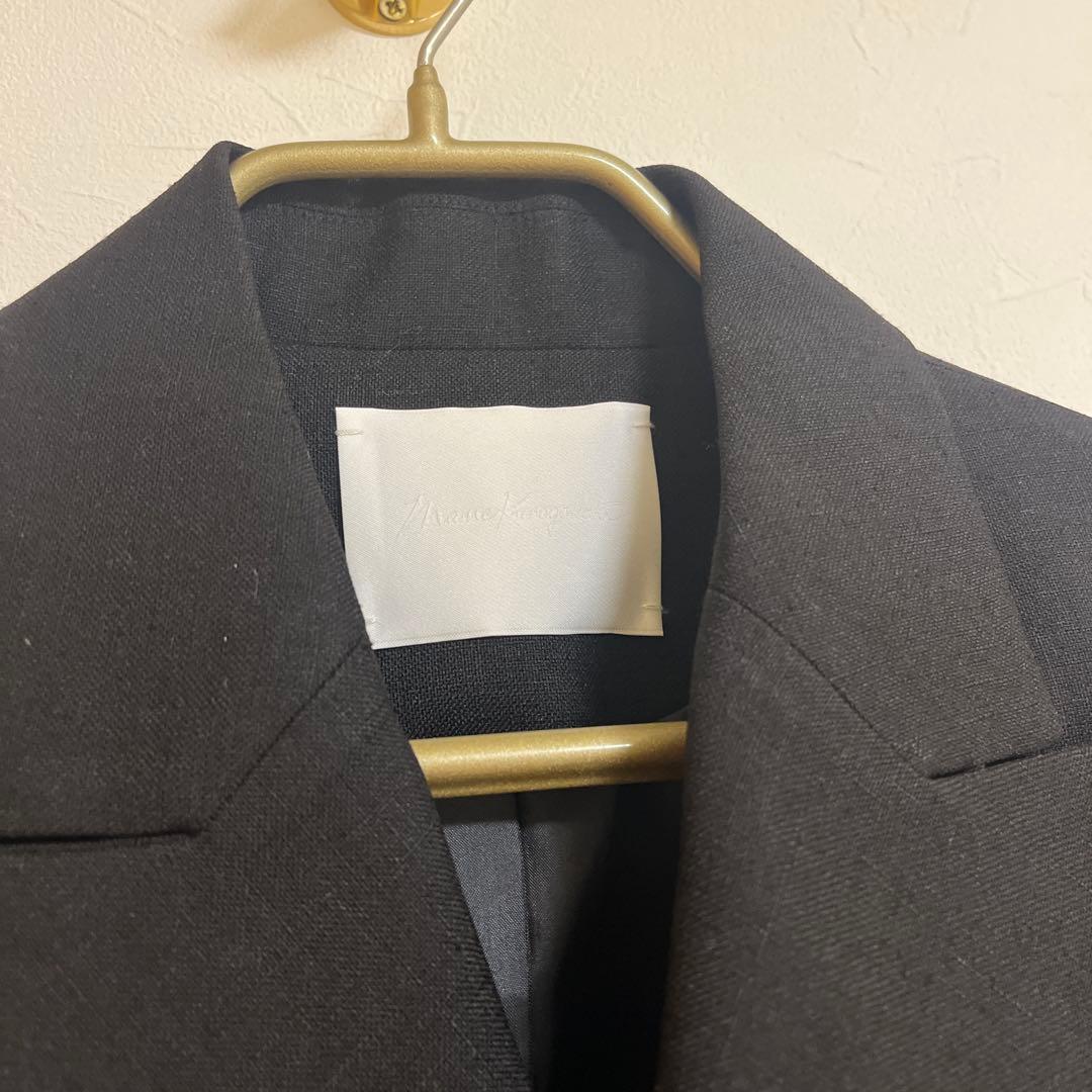 mamekurogouchi 黒テーラードジャケット