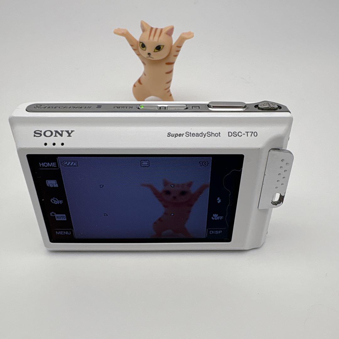 SONY Cyber-shot DSC-T70 コンパクトデジタルカメラ充電器付