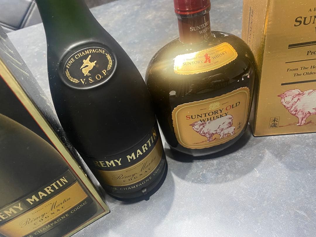 【まとめ売り】REMYMARTIN&OLDWHISKY