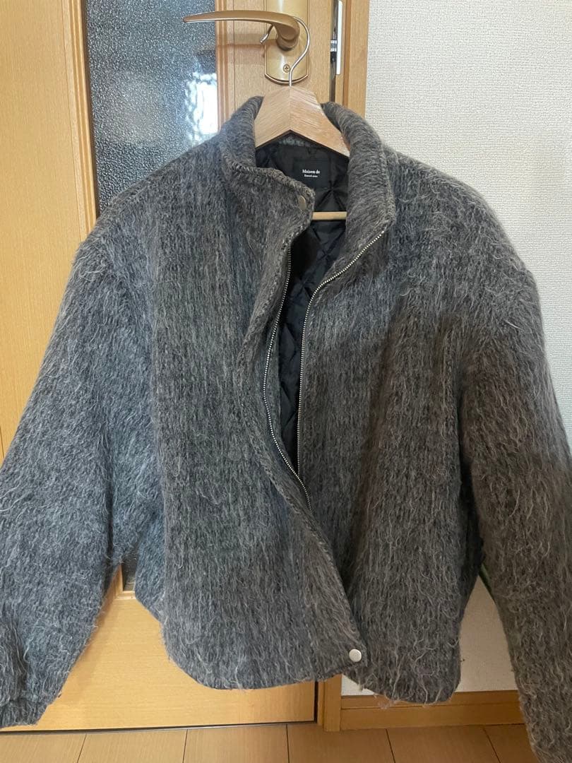 Enewdnina／mohair tuck blouson 完売品