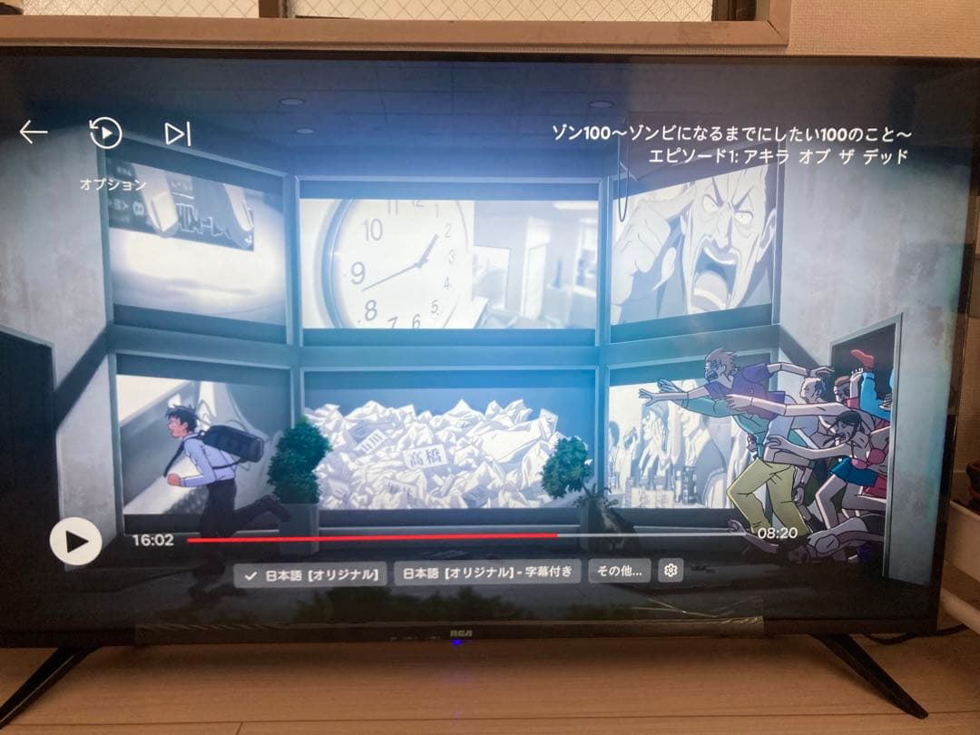 43インチ　4K  スマートテレビ