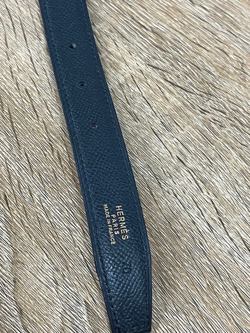 HERMES エルメス　ミニコンスタンスリバーシブルベルト70 ゴールド