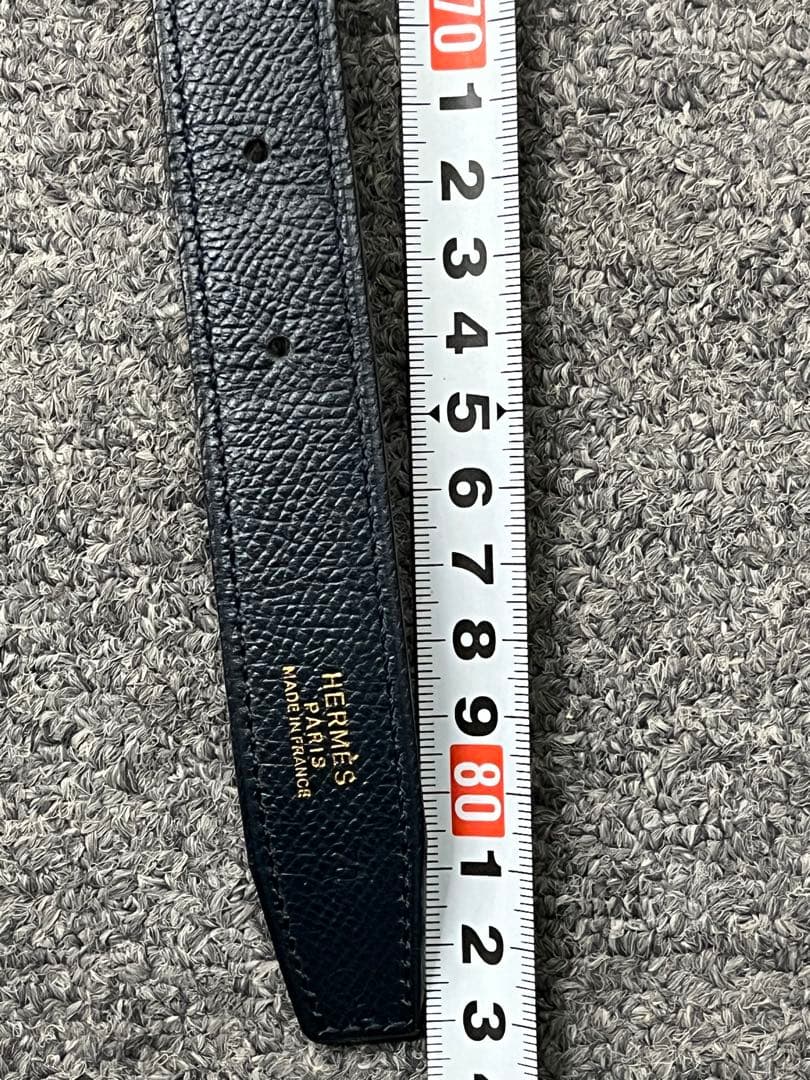 HERMES エルメス　ミニコンスタンスリバーシブルベルト70 ゴールド