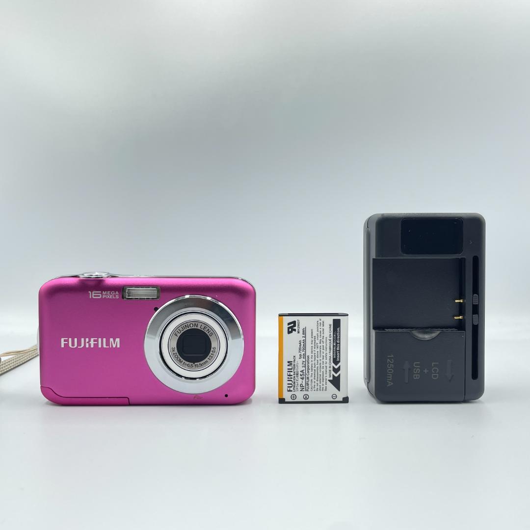 【動作品・転送特典無料有】FUJIFILM FinePix JV250 PINK