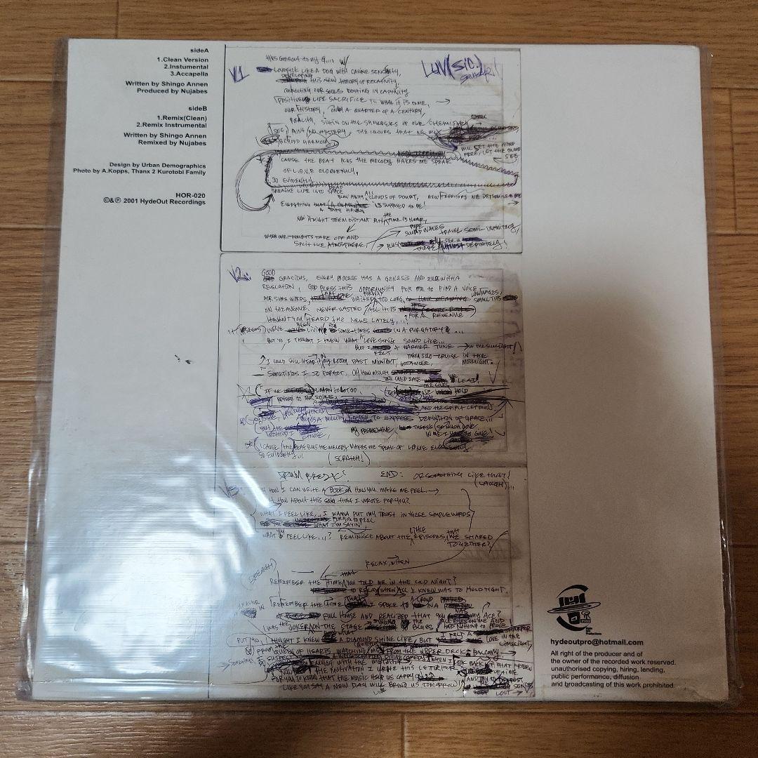 希少 shingo2 LUV SIC レコード