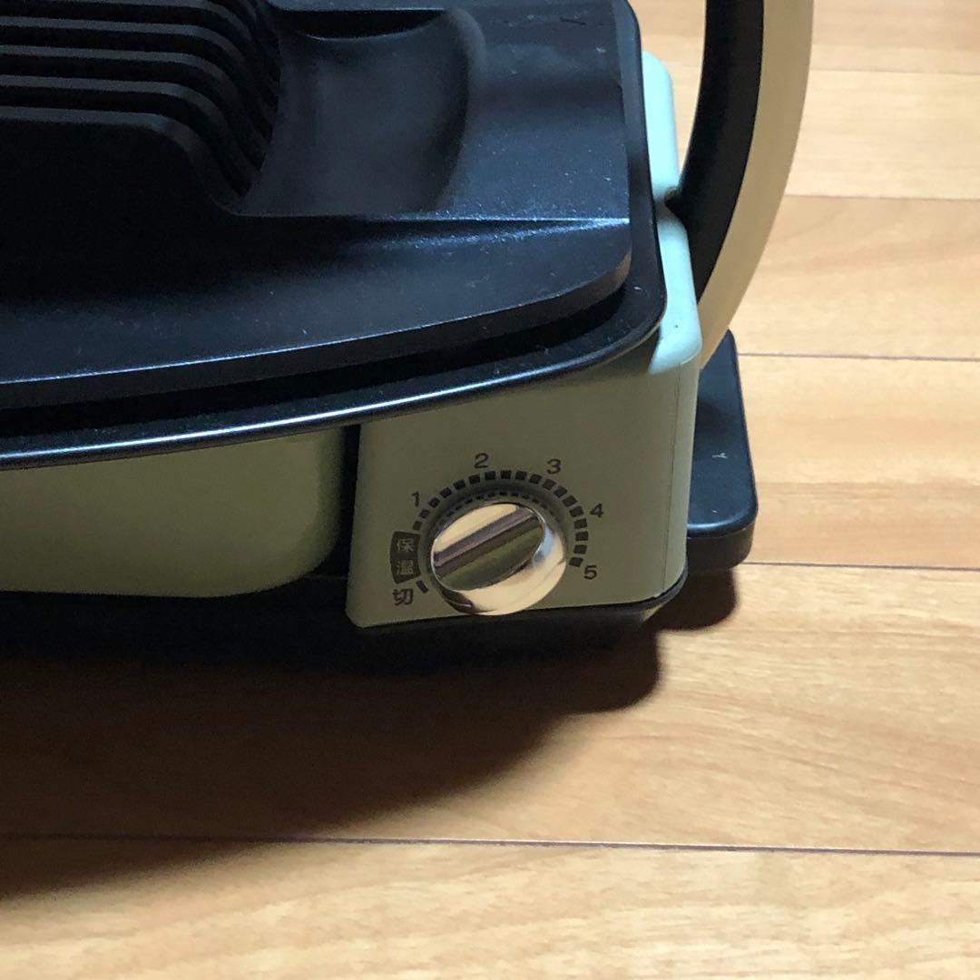 アラジン グラファイトグリラー CAG-G13B-G取説付き ミントグリーン