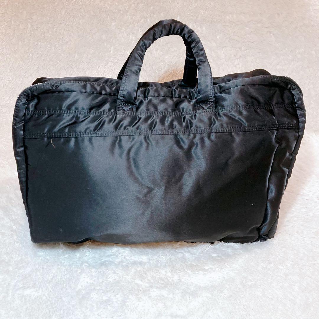 美品 PORTER TANKER 二層式 2way ショルダバッグ 大容量