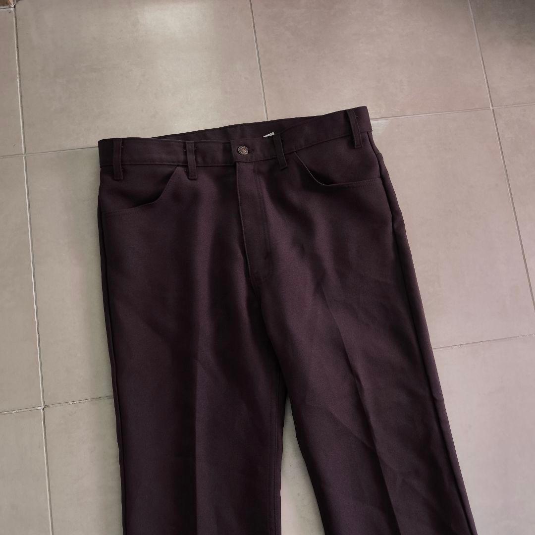 USA製リーバイス　スタプレ　ブラウン　スラックス　W36L31 フレア