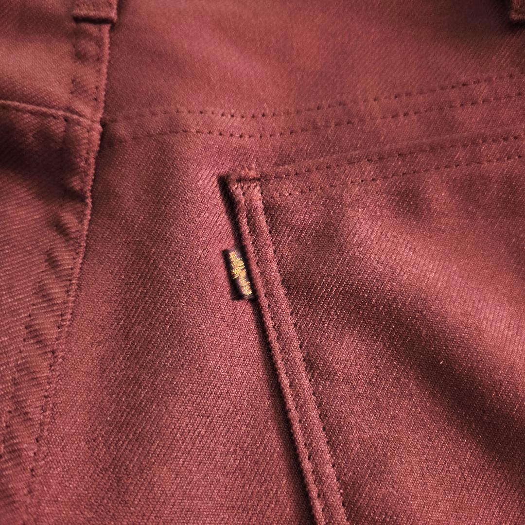 USA製リーバイス　スタプレ　ブラウン　スラックス　W36L31 フレア