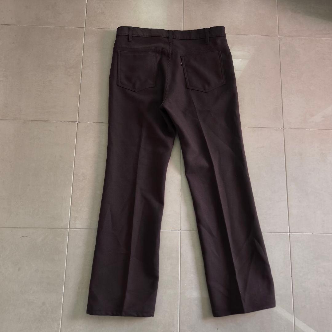 USA製リーバイス　スタプレ　ブラウン　スラックス　W36L31 フレア