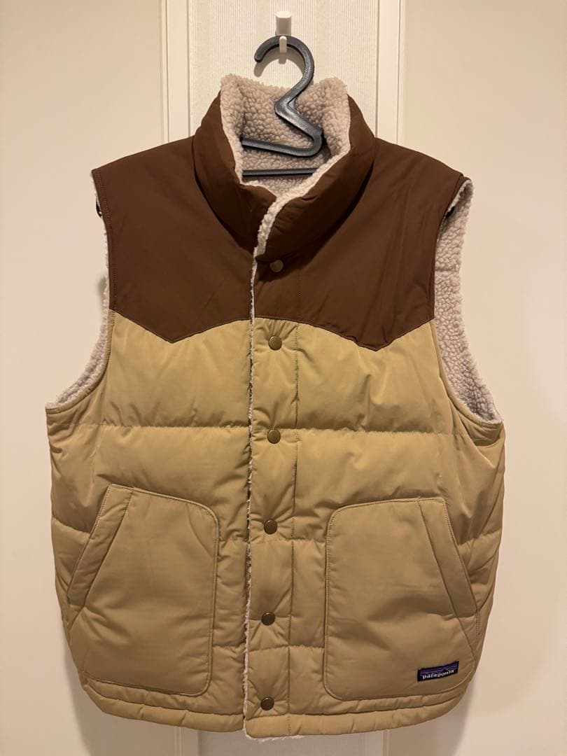 9*2様 Patagonia パタゴニア リバーシブル ビビーダウンベスト メン