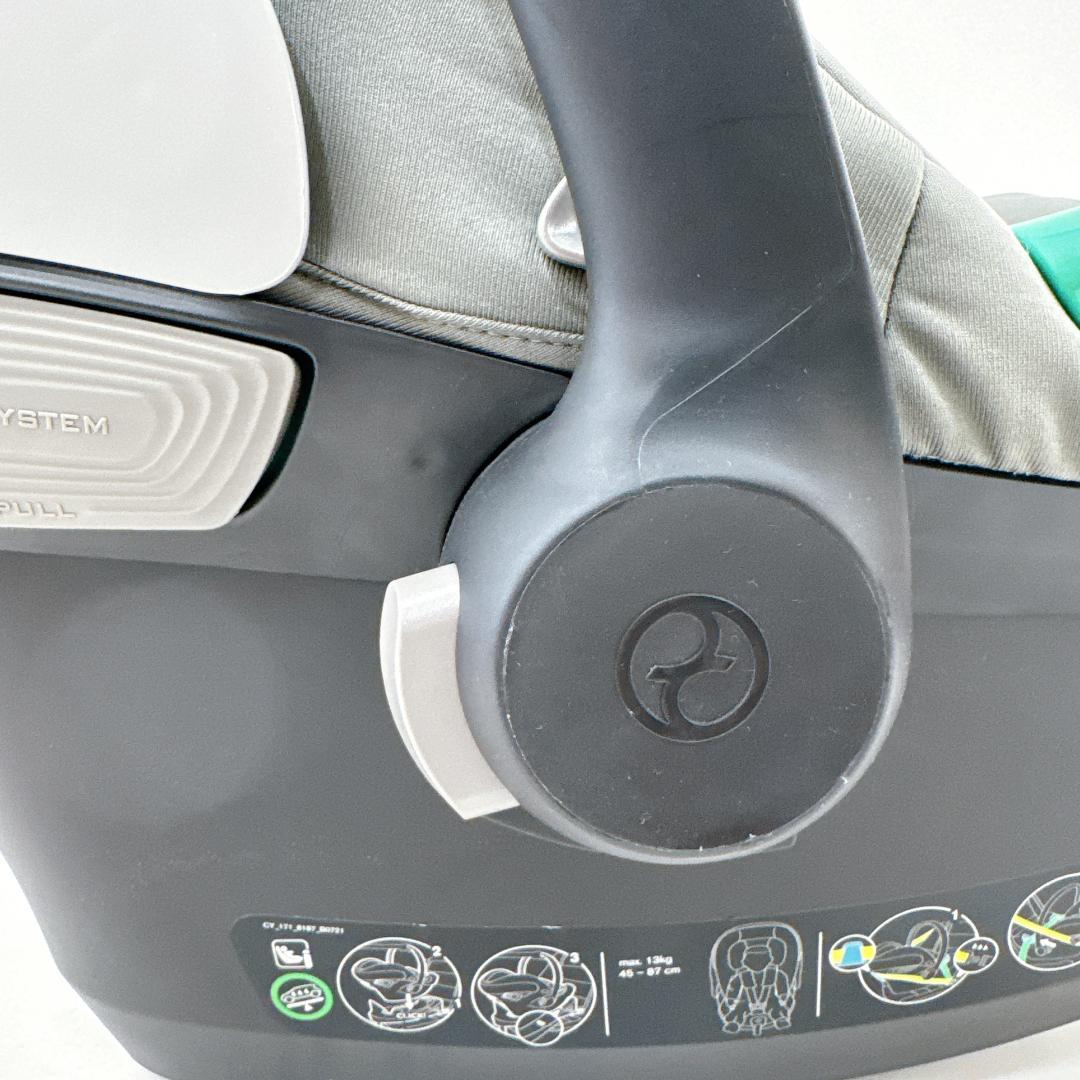 【美品】cybex サイベックス Aton S2 i-Size グレー