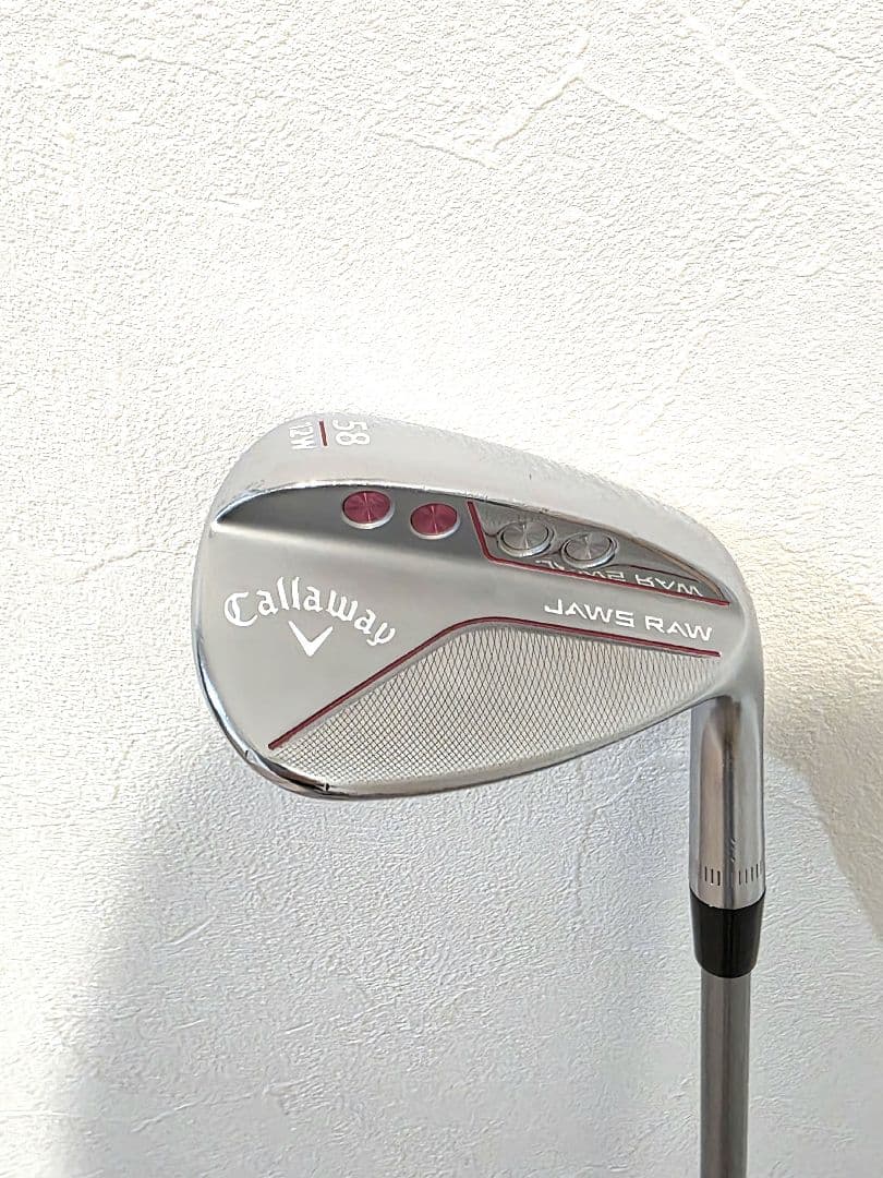 【キャロウェイ JAWS RAW 】中古レディースウェッジ 【58度】