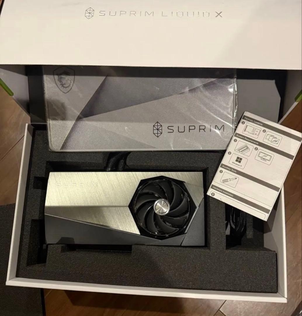 RTX 4090 SUPRIM LIQUID X 24G クーラーのみ