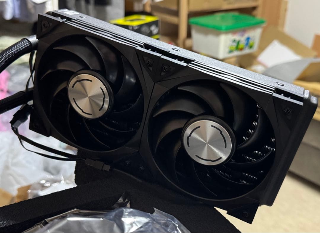 RTX 4090 SUPRIM LIQUID X 24G クーラーのみ