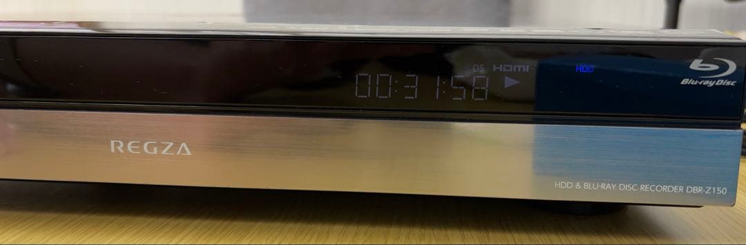 TOSHIBA REGZA DBR-Z150 ブルーレイレコーダー