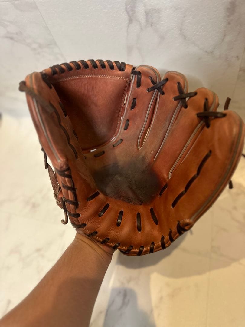 ミズノプロピッチャー用グローブ（オーダーサンプル）右利き