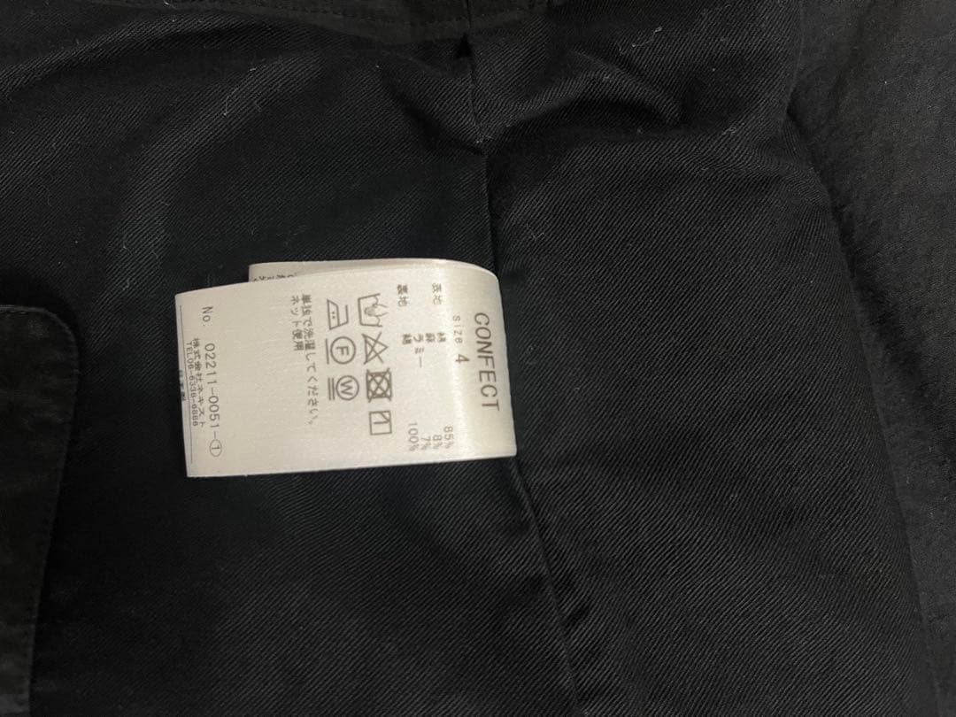 トップス CONFECT COTTON LINEN VEST