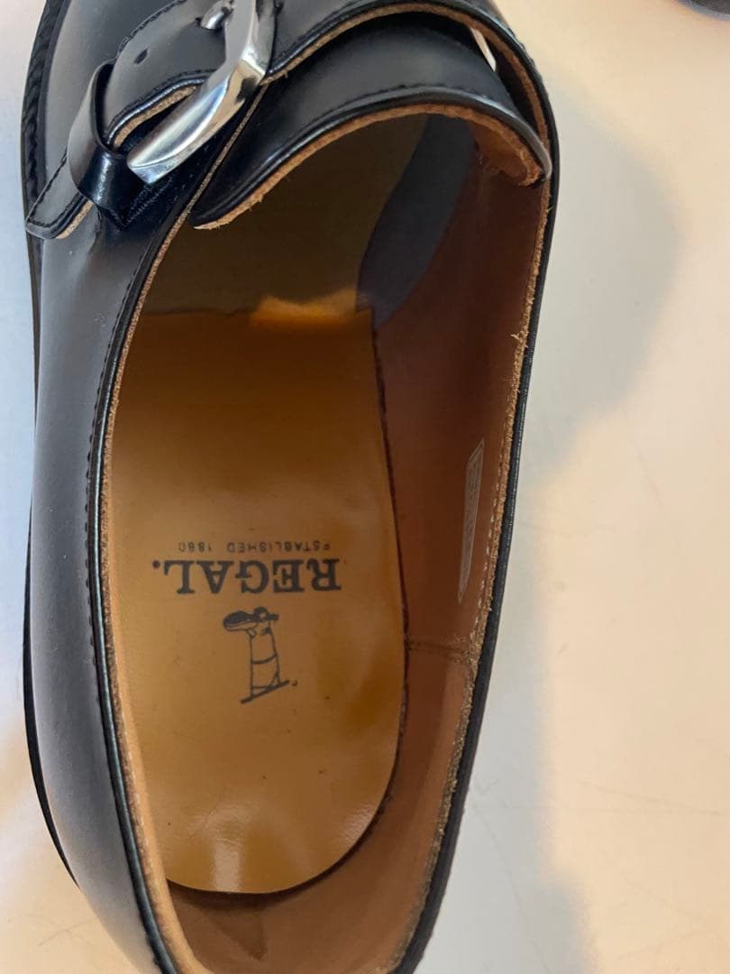 リーガル　革靴　新品未使用　箱・タグ無し　25.5cm e