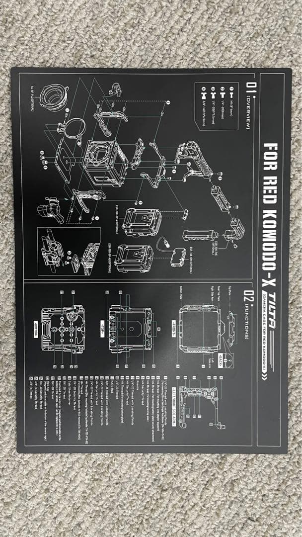 ビデオカメラ TILTA KOMODO-X RIG