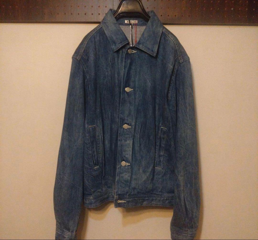 ジャケット・アウター 22ss Selvedge Faded Light Denim Blouson