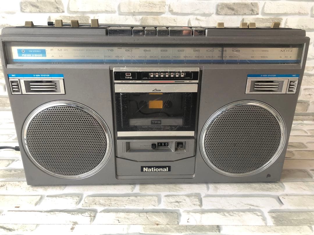 National ナショナル ラジカセ RX-5105 昭和 レトロ(A32)