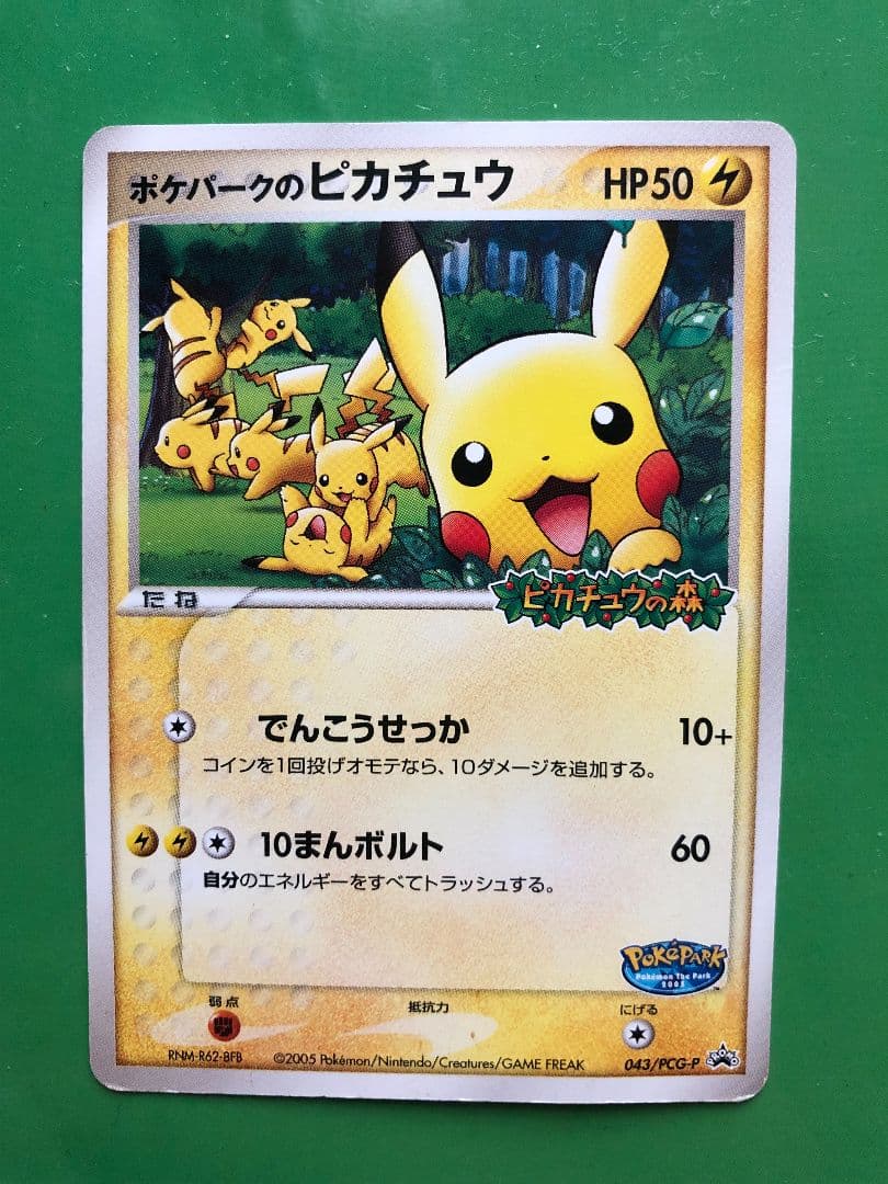 ポケパークのピカチュウ PROMO PCG-Pプロモカード 043/PCG-P