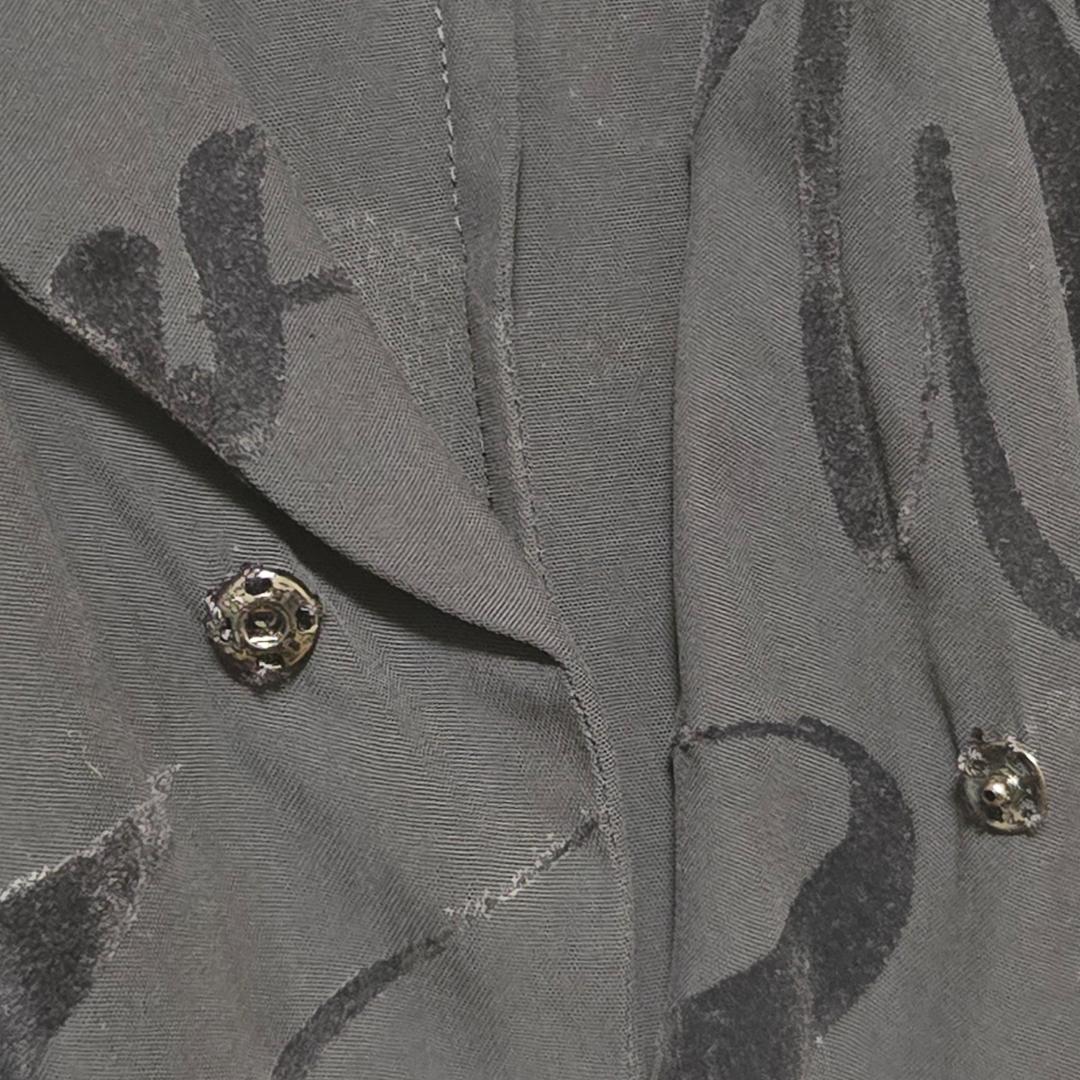 ss97 YOHJI YAMAMOTO FEMME フラワーフロッキージャケット