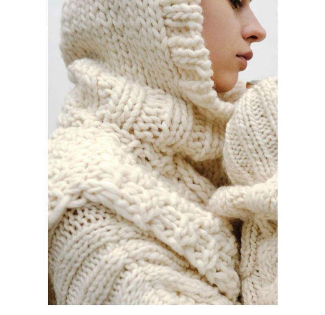 帽子 TODAYFUL Hand Knit Balaclava