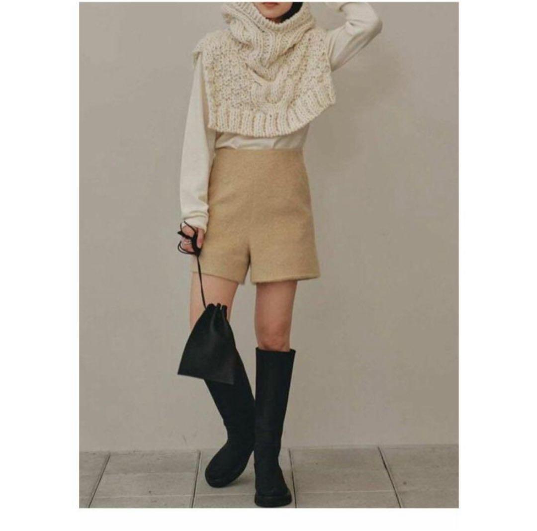 帽子 TODAYFUL Hand Knit Balaclava