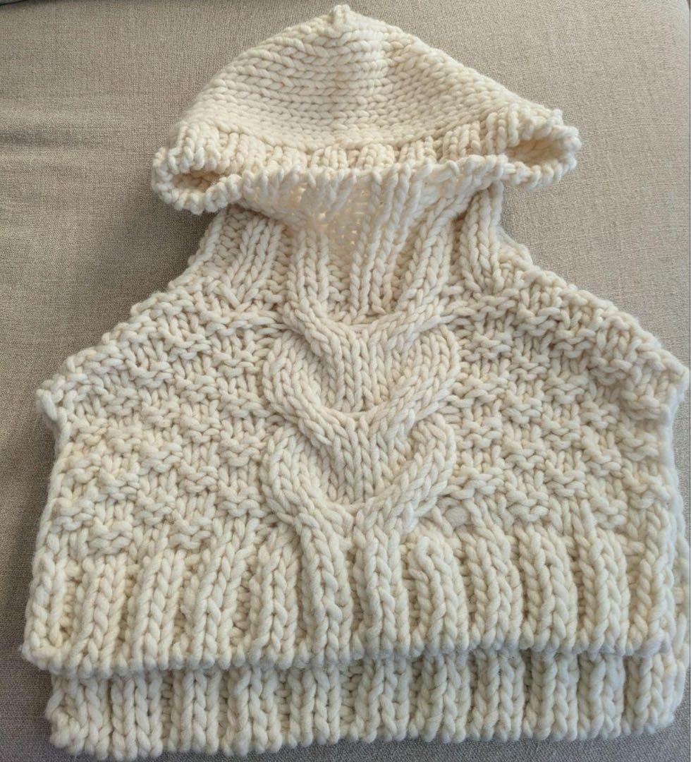 帽子 TODAYFUL Hand Knit Balaclava