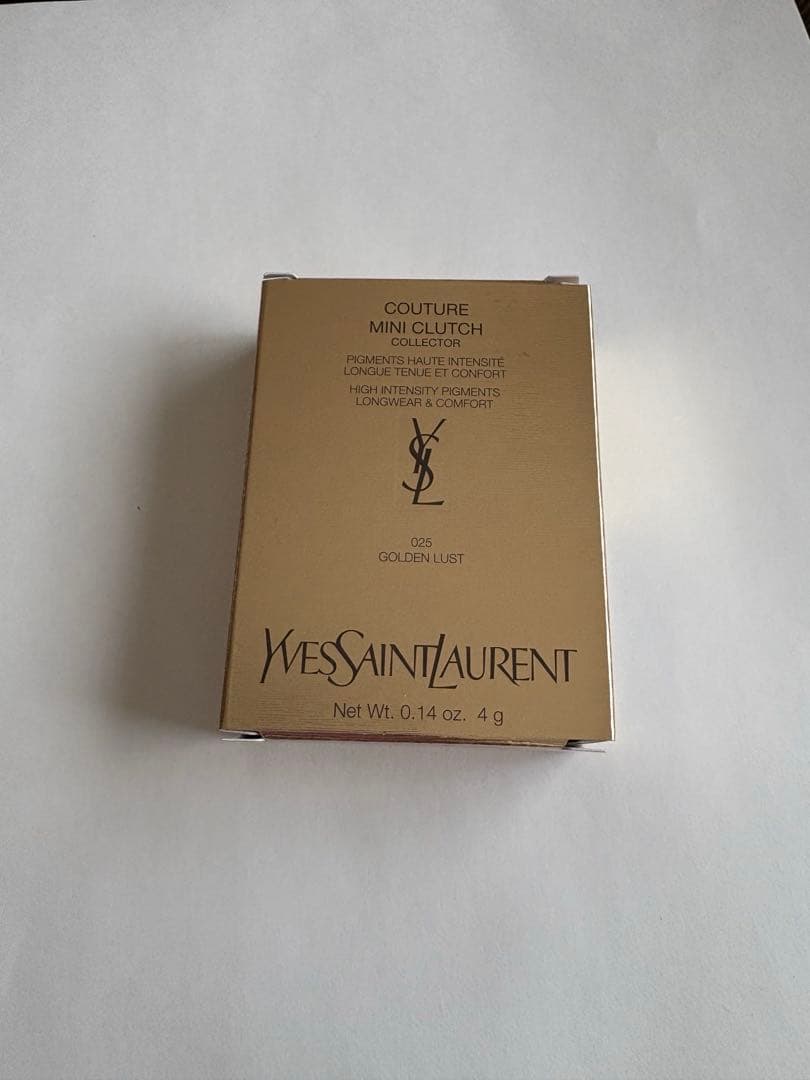 YSL クチュール　ミニ　クラッチ　025 ゴールデンラスト