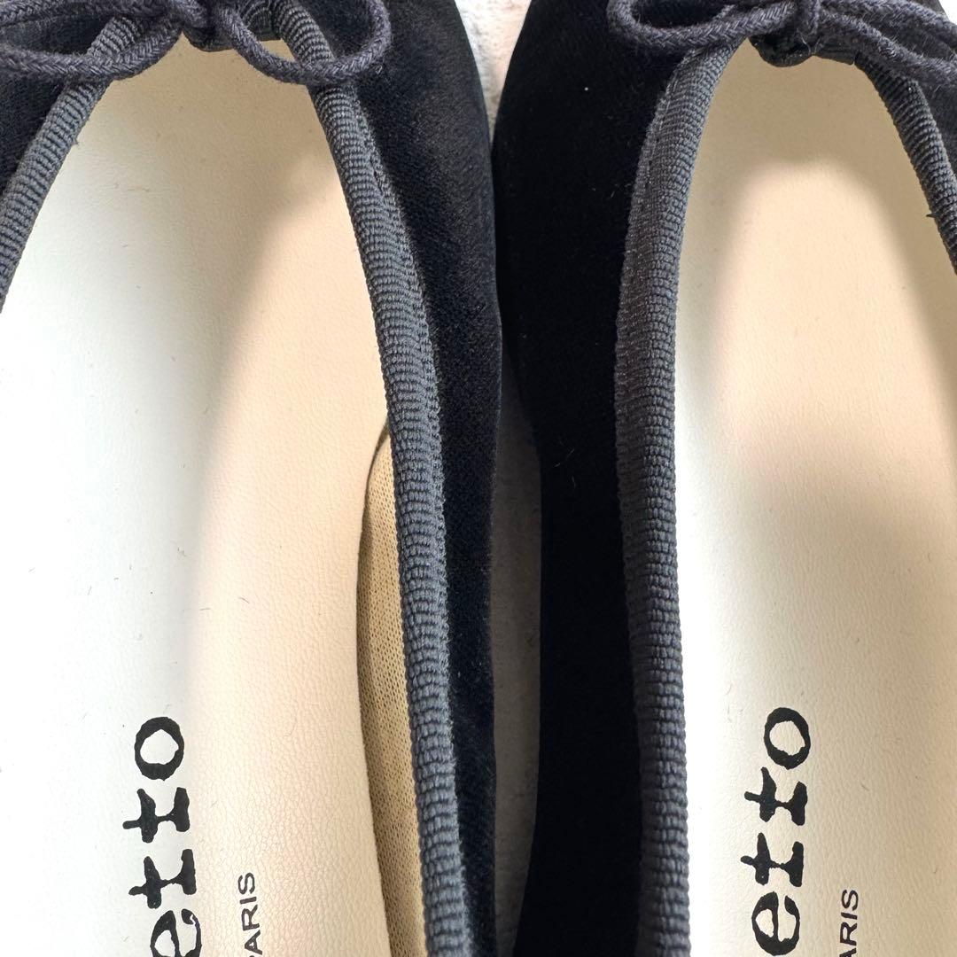 repetto レペット リル バレリーナ ベルベット ベロア パンプス