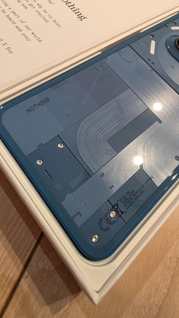 Nothing Phone (3a) ブルー 本体