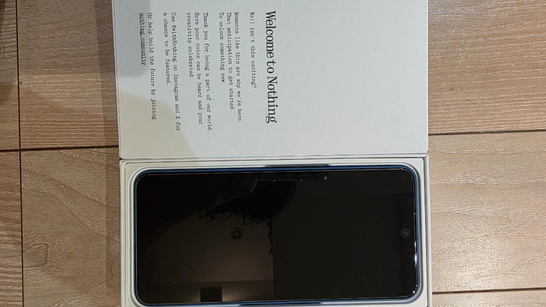 Nothing Phone (3a) ブルー 本体