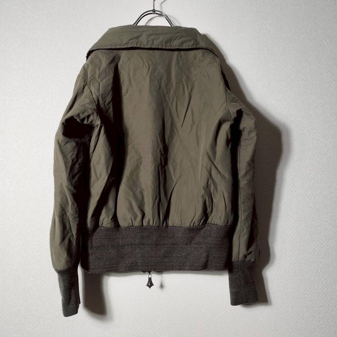 ヴィヴィアンウエストウッドレッドレーベル 短丈ブルゾン 中綿ジャケット ナイロン