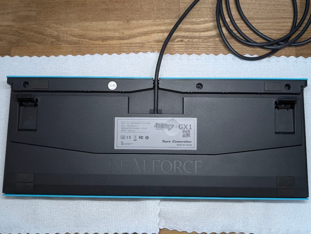 RealForce GX1 初音ミク ラピットトリガーゲーミングキーボード