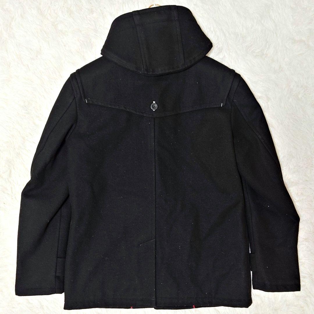 BURBERRY BLACK LABEL ダッフルコート ホースロゴ Lサイズ