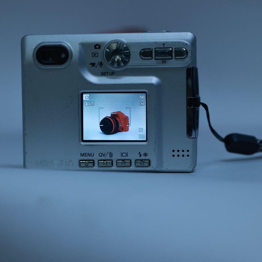 スマホ転送可 MINOLTA デジタルカメラ メモリーカード他付 コンデジ