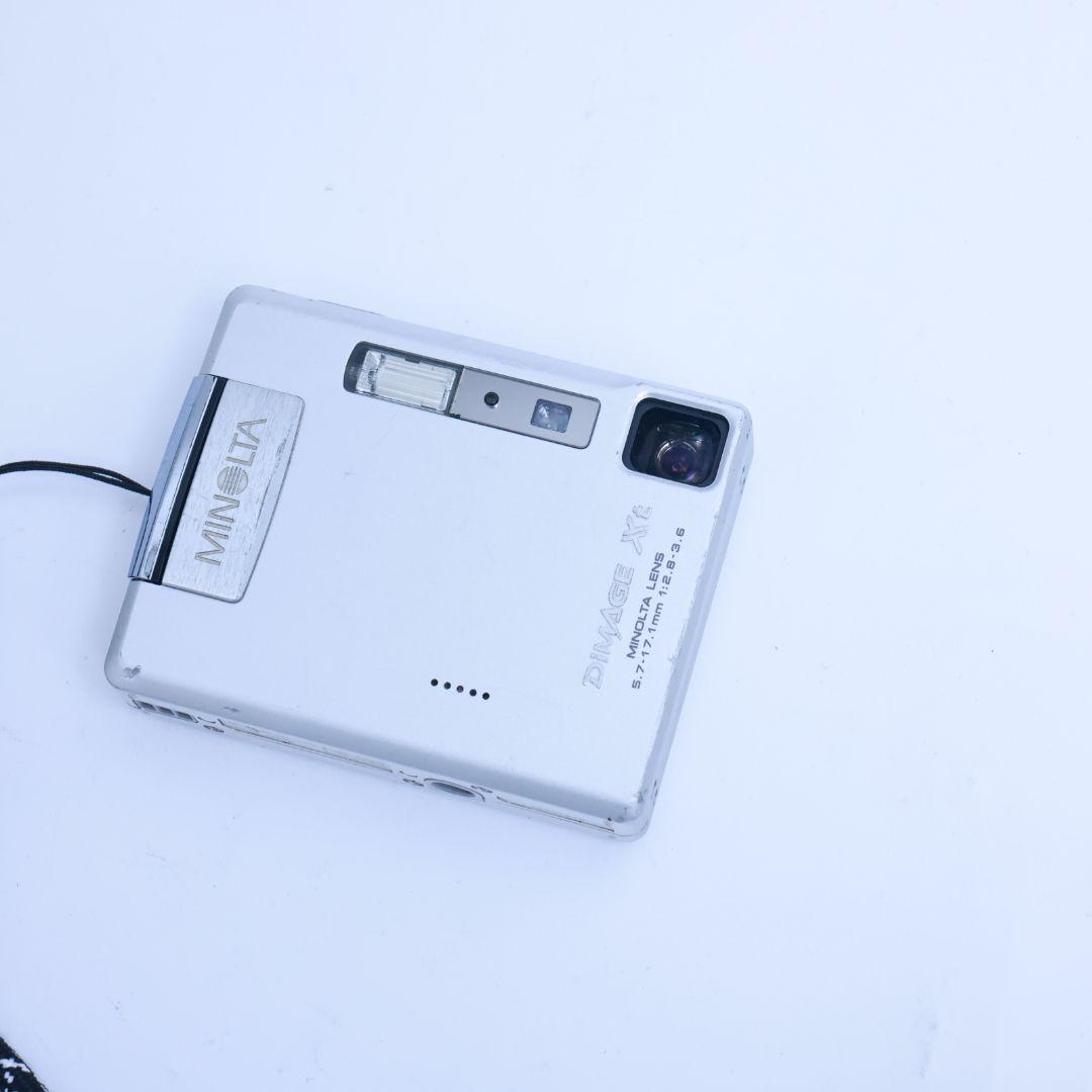 スマホ転送可 MINOLTA デジタルカメラ メモリーカード他付 コンデジ