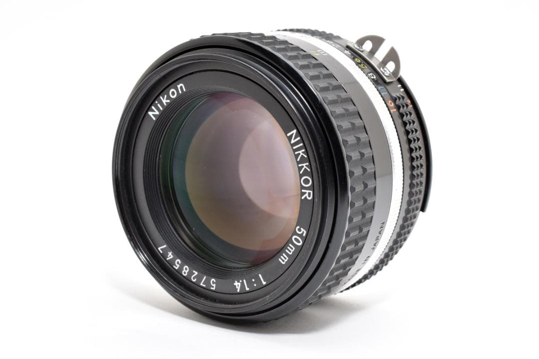 新品級 NIKON AI-S NIKKOR 50mm f1.4 MF H316
