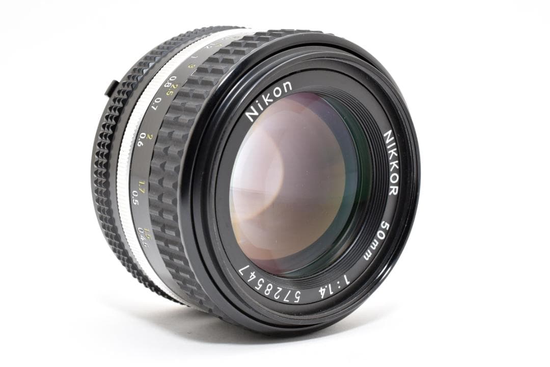 新品級 NIKON AI-S NIKKOR 50mm f1.4 MF H316