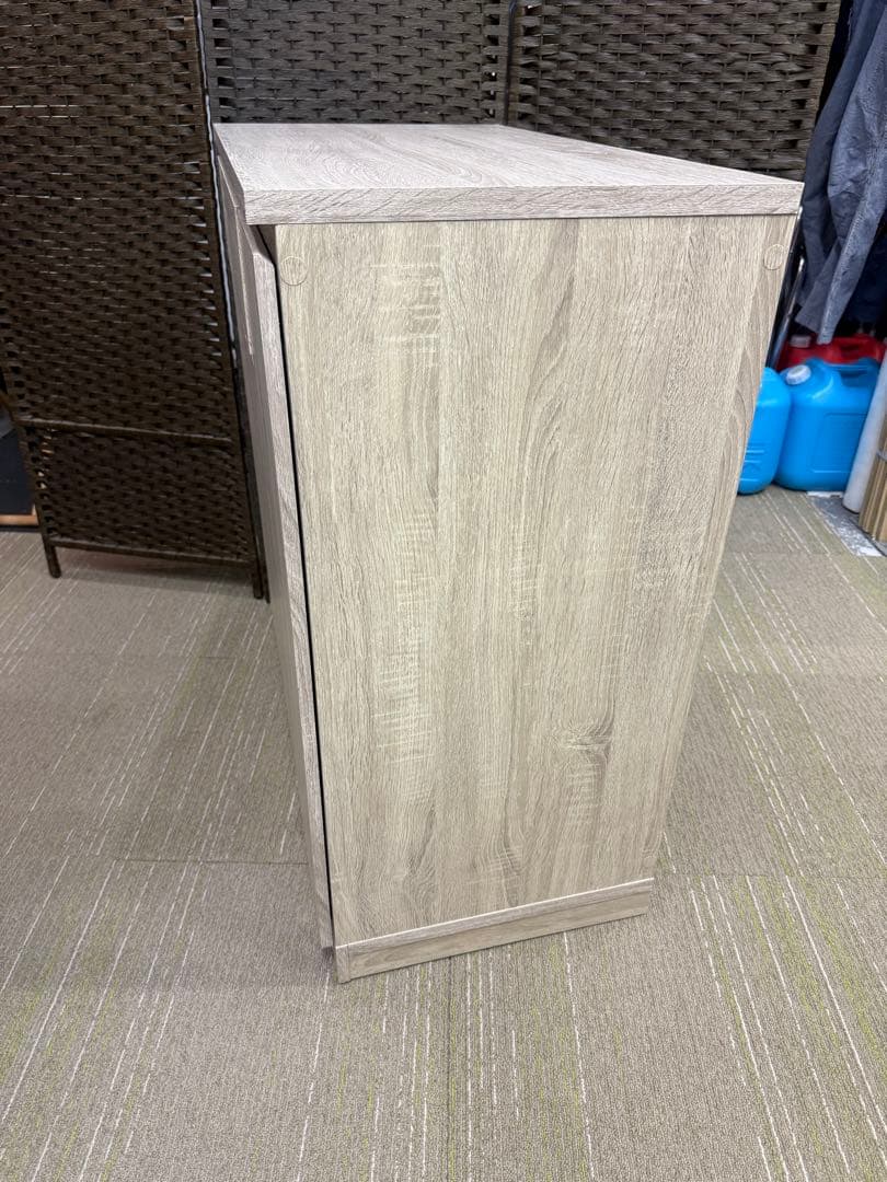 【洗浄消毒作業済】LOWYA ロウヤ　キッチンカウンター　レンジ台　食器棚