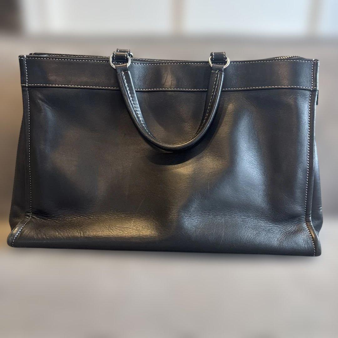 土屋鞄製造所　プロータ　ビジネスブリーフケース　防水レザー　美品