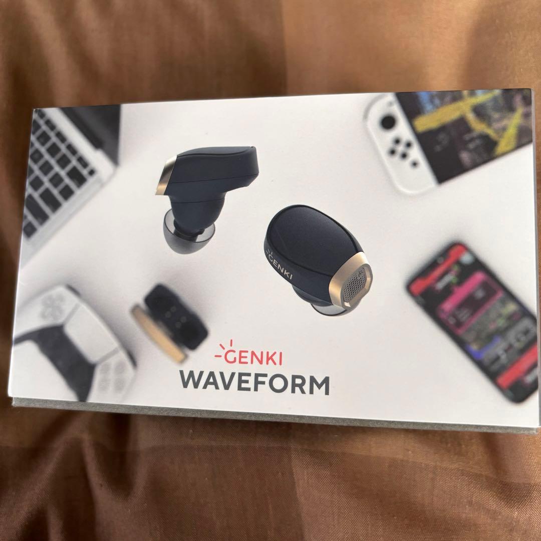 イヤホン GENKI Waveform Bridges Blue