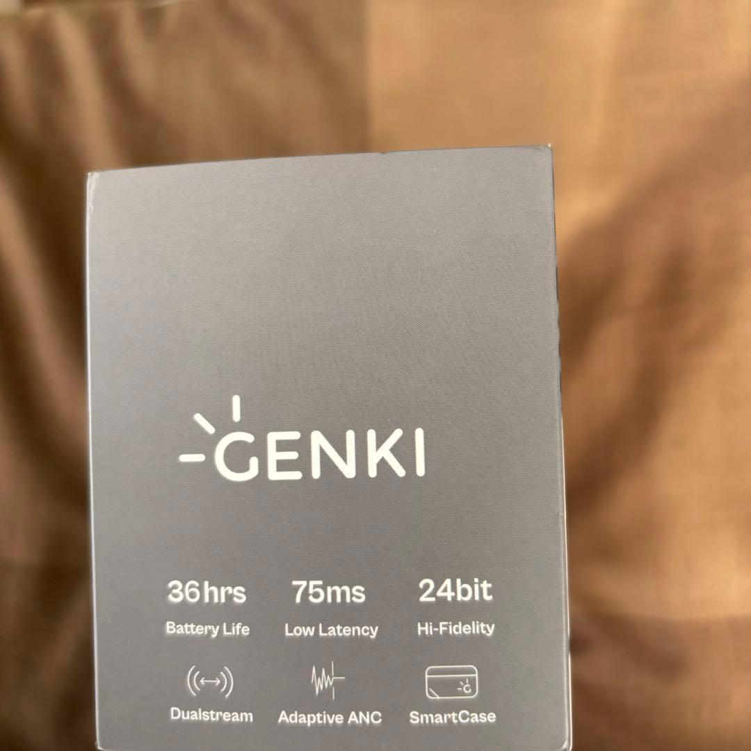 イヤホン GENKI Waveform Bridges Blue