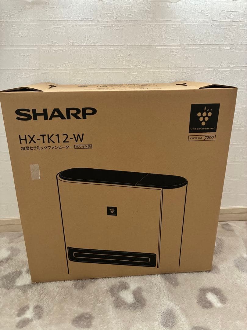 SHARP HX-TK12-W セラミックファンヒーター
