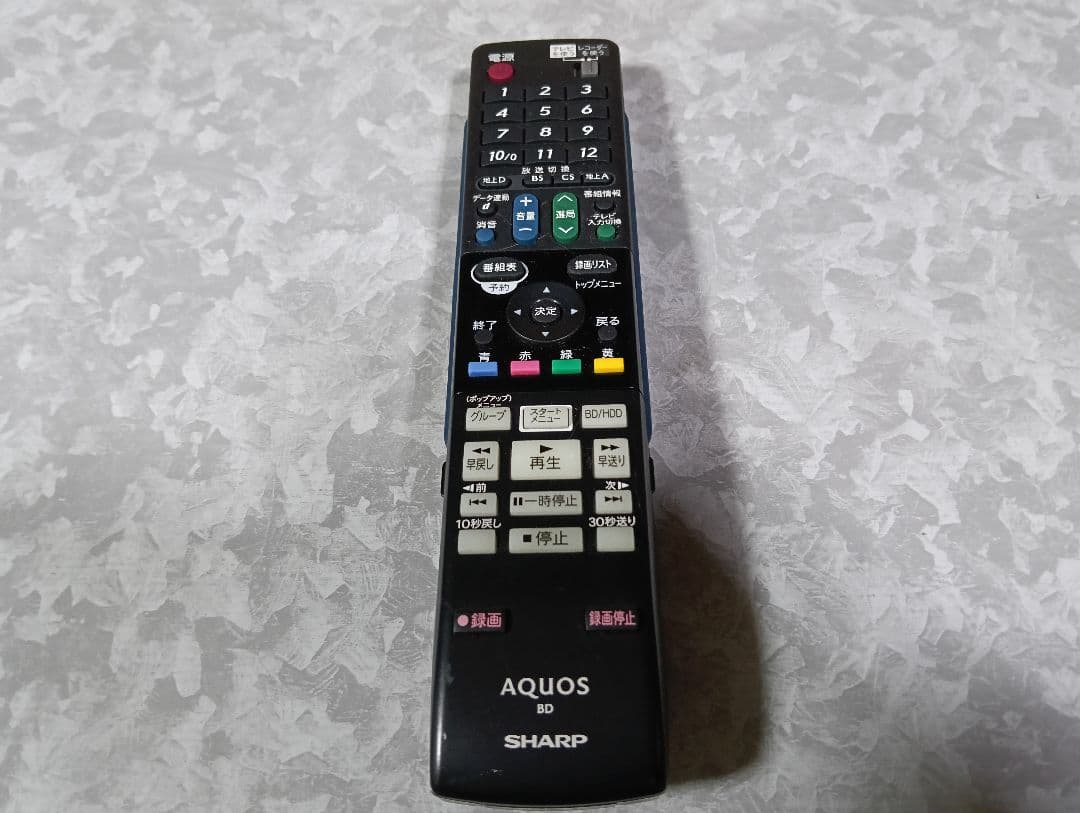 SHARP AQUOS ブルーレイレコーダー BD-NW1000 HDD換装済