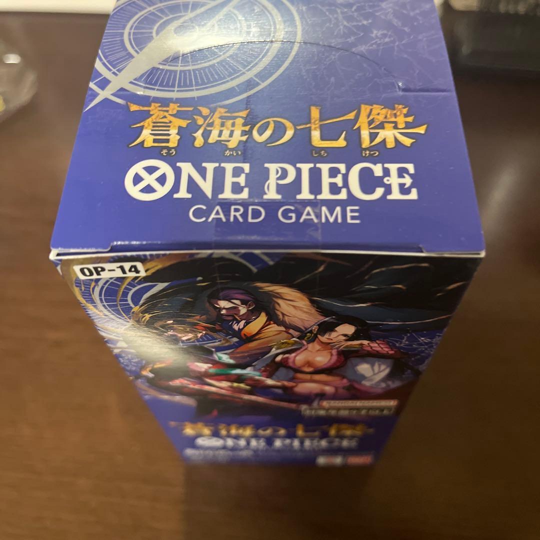 ワンピースカードゲーム蒼海の七傑　新品未開封テープ付き　1BOX