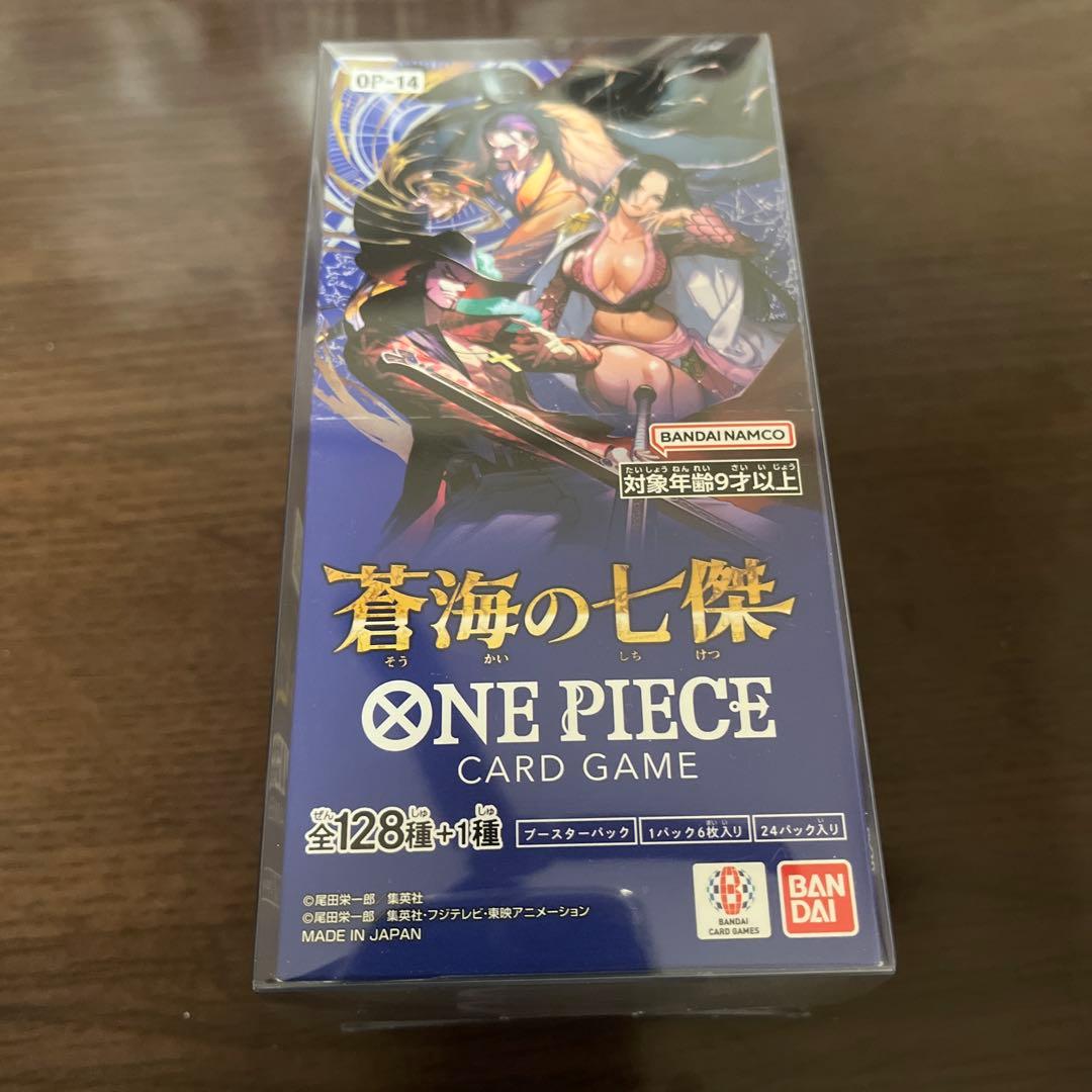 ワンピースカードゲーム蒼海の七傑　新品未開封テープ付き　1BOX